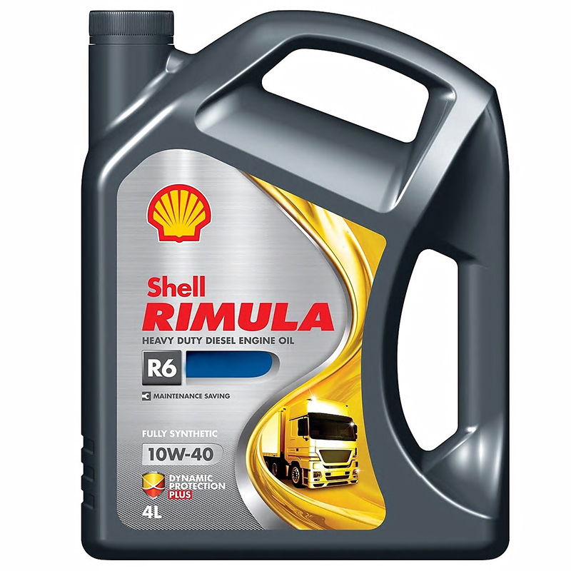 shell rimula 4l r6 ms 10w 40 packshot